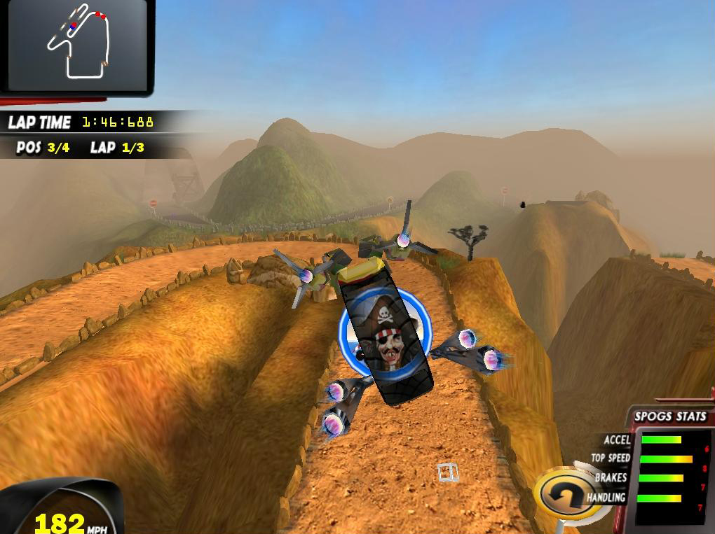 Spogs Racing annoncé sur Wiiware