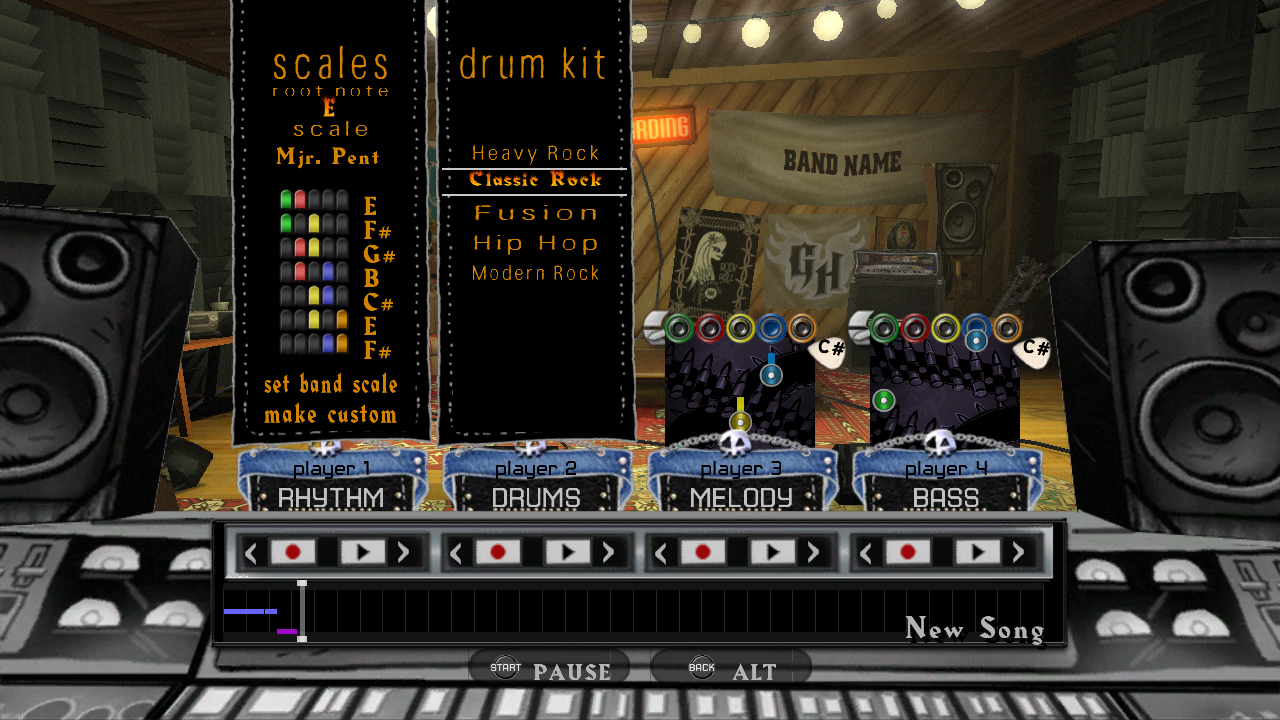 Guitar Hero IV: new images