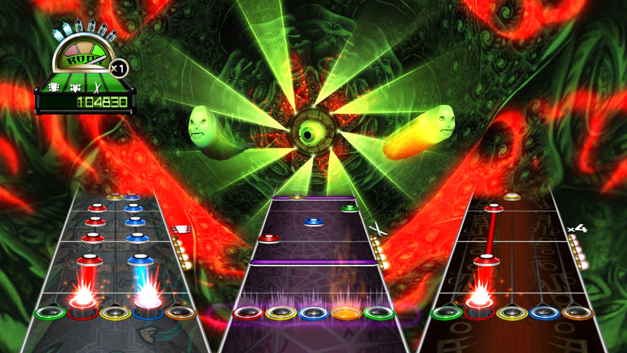 Guitar Hero World Tour riffs on the PlayStation 3
