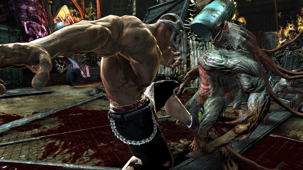 Splatterhouse : images et baskets promo