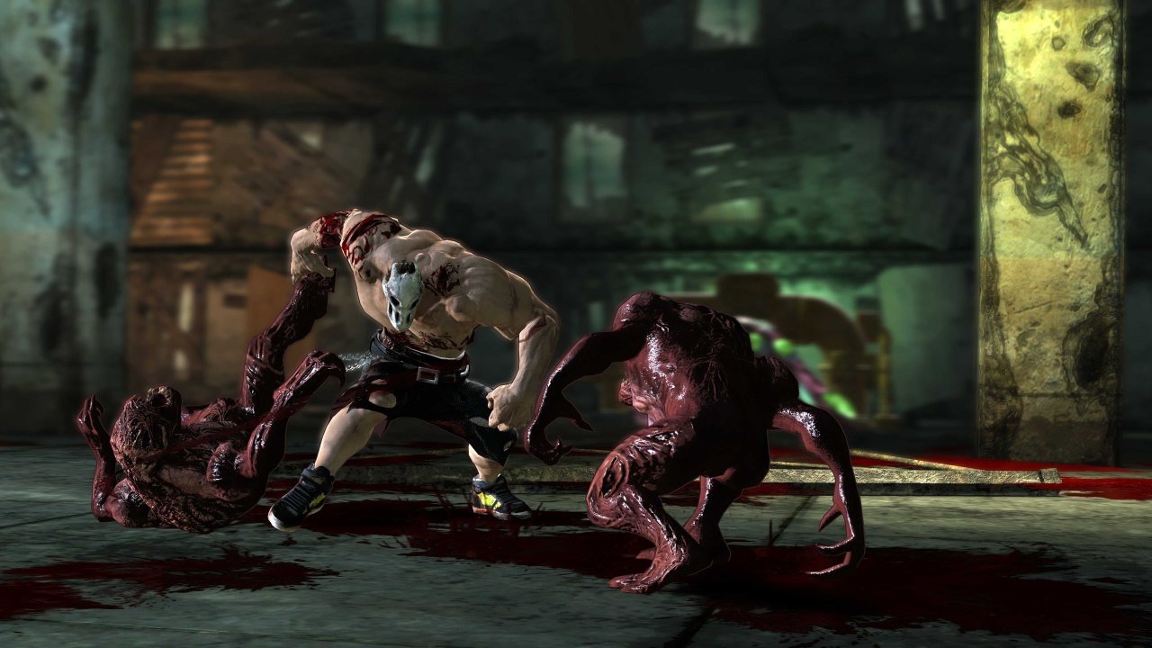 Splatterhouse : images et baskets promo