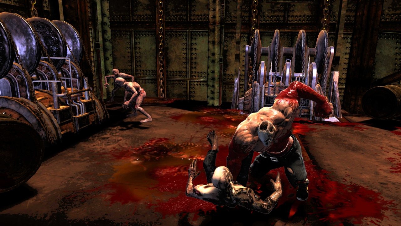 Splatterhouse : images et baskets promo