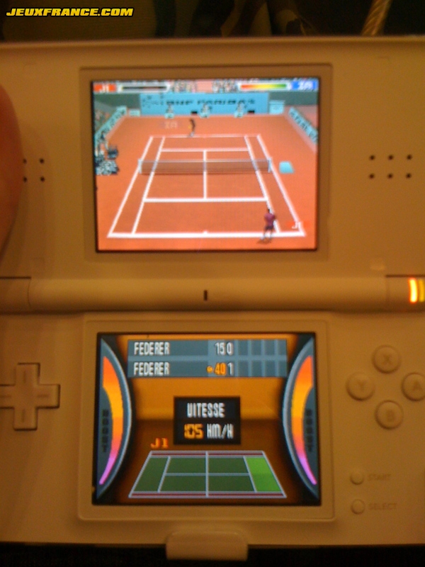 Top Spin 3 DS : nouvelles images
