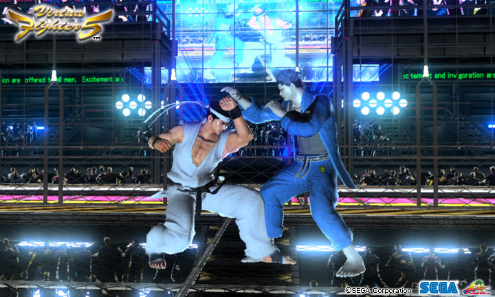 Virtua Fighter 5 s'affronte