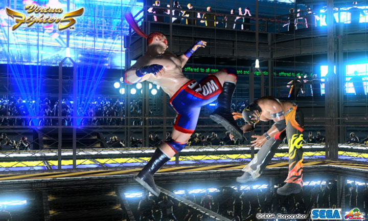 Virtua Fighter 5 s'affronte