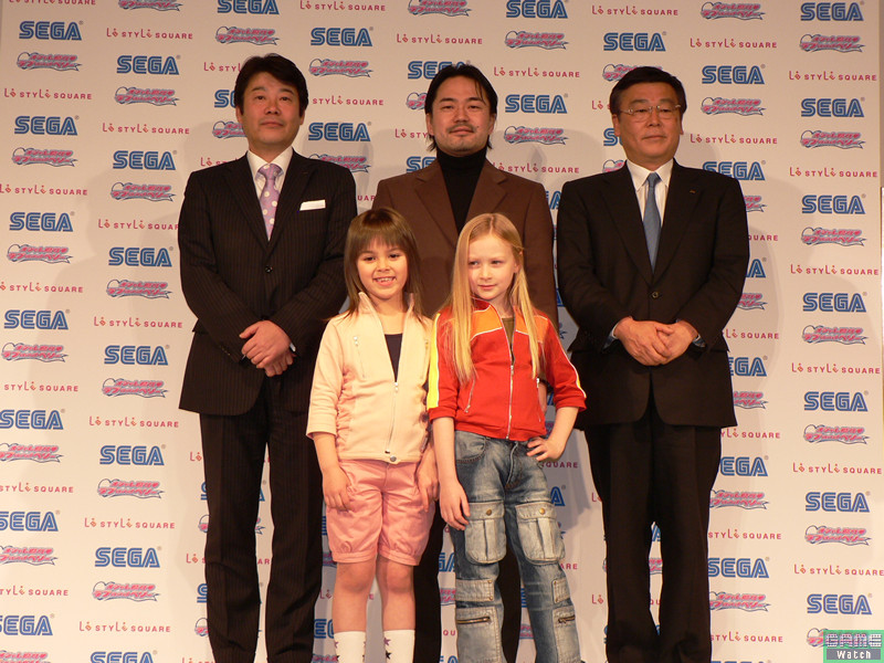 Sega habille les petites filles japonaises