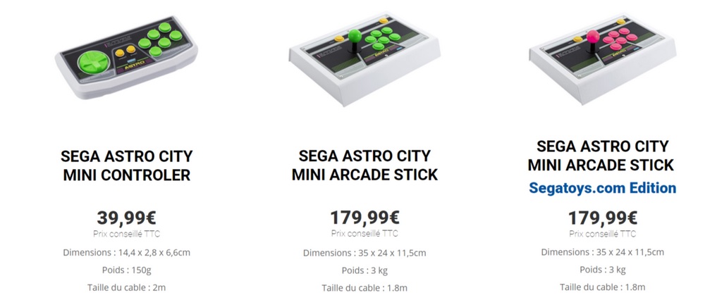 L'Astro City Mini confirmée en Europe