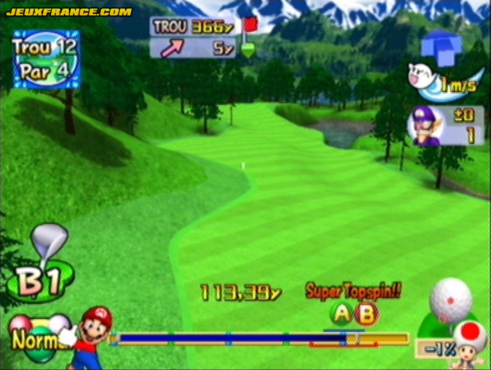 Mario Golf : images maison