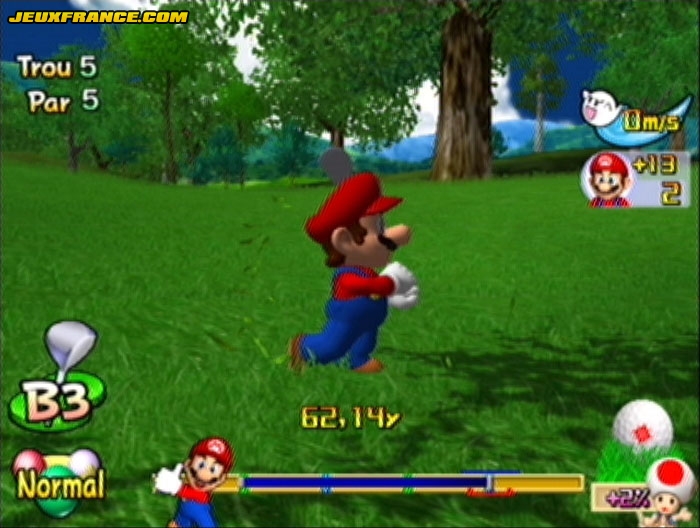Mario Golf : images maison