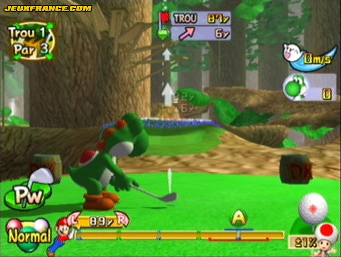 Mario Golf : images maison