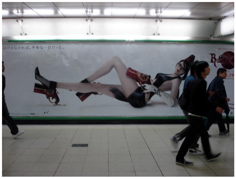 Bayonetta : les pubs sexy arrivent