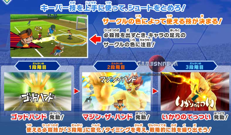 Inazuma Eleven Strikers: new images