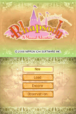 Rhapsody : A Musical Adventure met en appétit