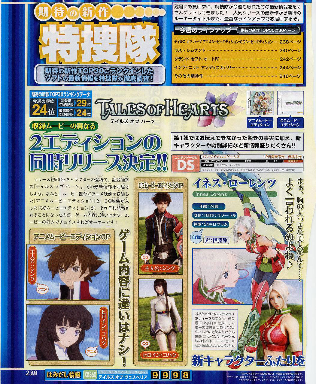 Tales of Hearts : new images