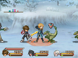 Une danseuse de The Idolmaster dans Tales of Hearts