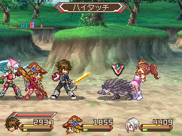 A girl from The Idolmaster in Tales of Hearts