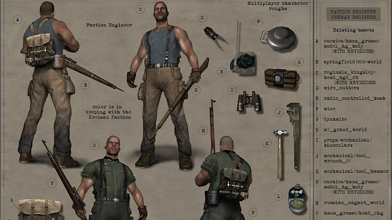 New artworks for Wolfenstein