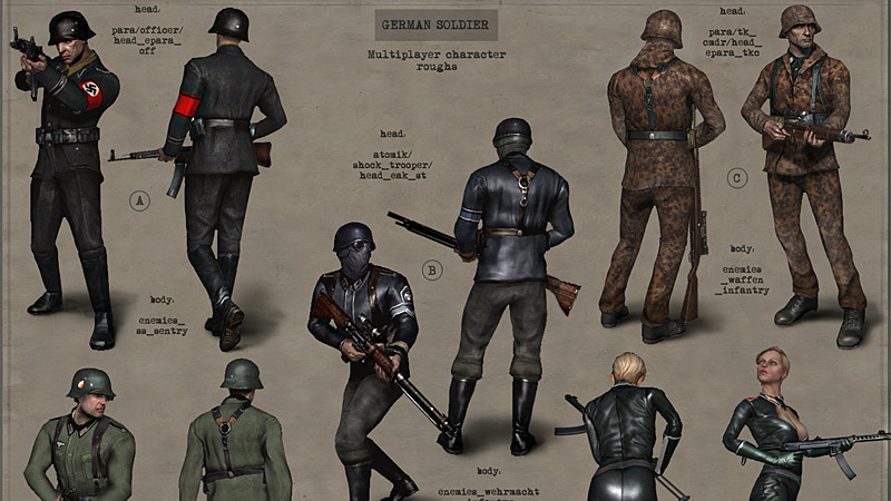 New artworks for Wolfenstein