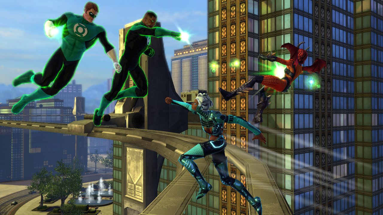 DC Universe Online : Des images bien vertes