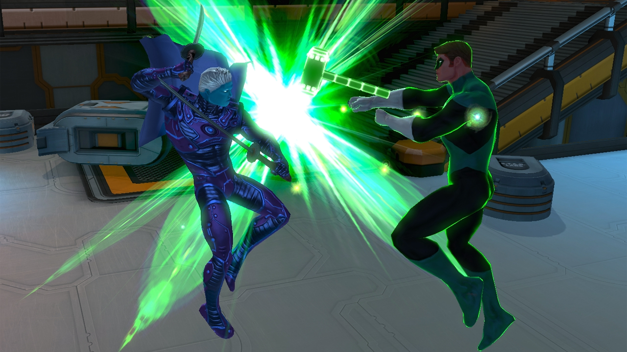 DC Universe Online : Des images bien vertes