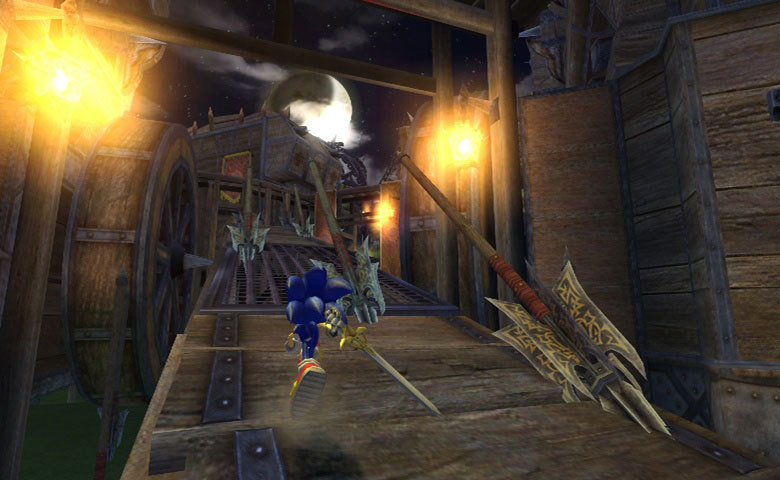 Sonic and the Black Knight  à nouveau exposé