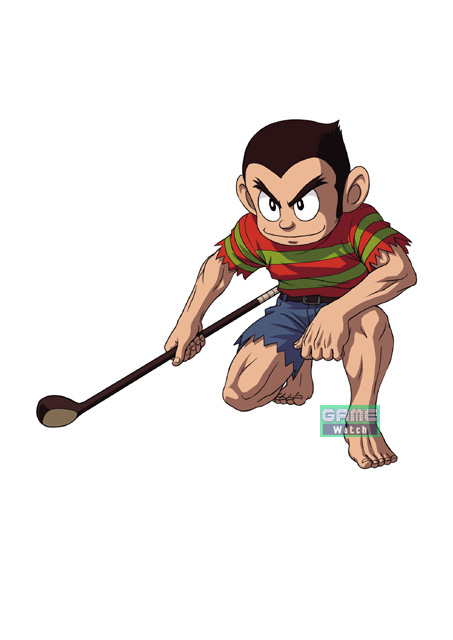 Pro Golfer Saru en images