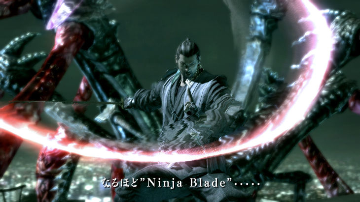 Ninja Blade : la vidéo longue du TGS