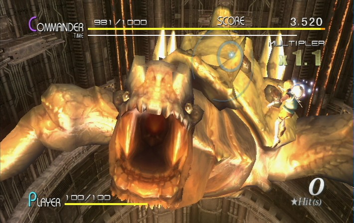 Sin and Punishment 2: gameplay footage