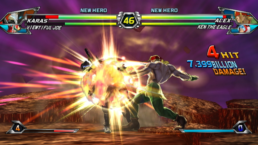 Tatsunoko vs. Capcom en dix visuels