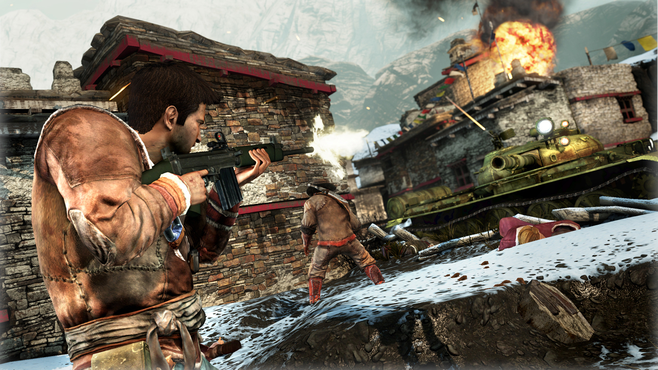 Uncharted 2 : Des images explosives
