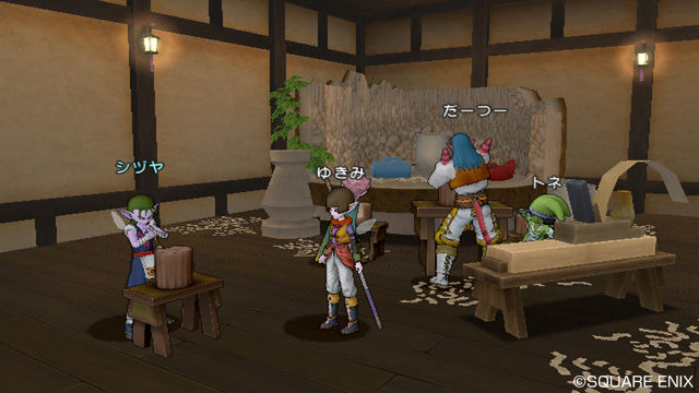 Dragon Quest X : l'artisanat en images