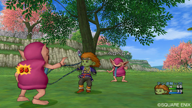 Dragon Quest X : maison et voleur
