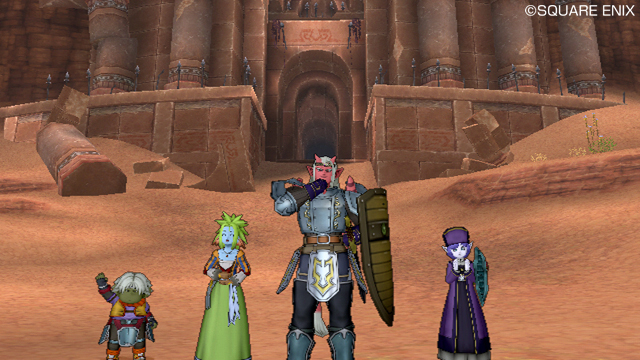 Un appareil photo pour Dragon Quest X