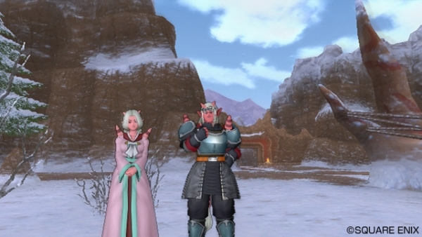 Un appareil photo pour Dragon Quest X