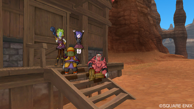 Un appareil photo pour Dragon Quest X