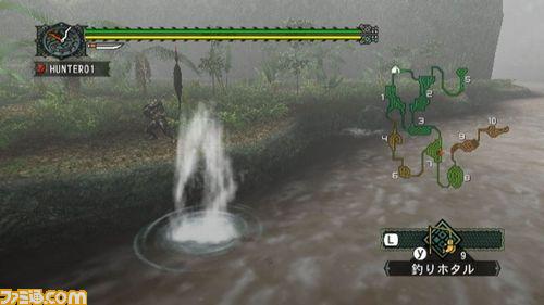 De nouvelles images ingame pour Monster Hunter G