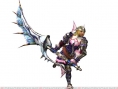 Les armes de Monster Hunter G en images