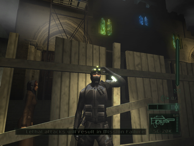 Splinter Cell PT continue en images