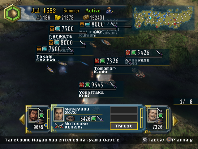 Nobunaga's Ambition : Iron Triangle goes to war