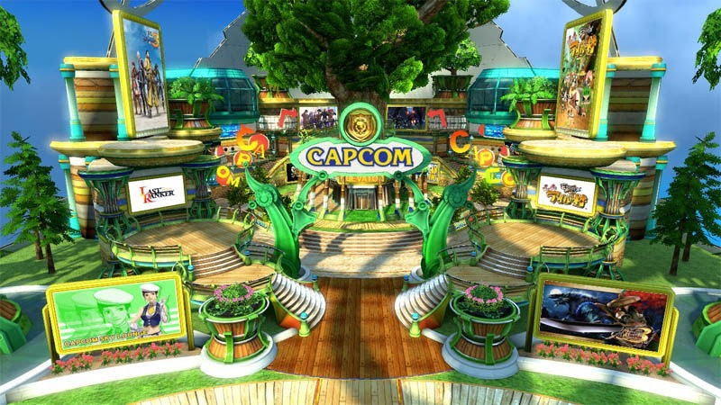 Capcom Japon refait son PS Home