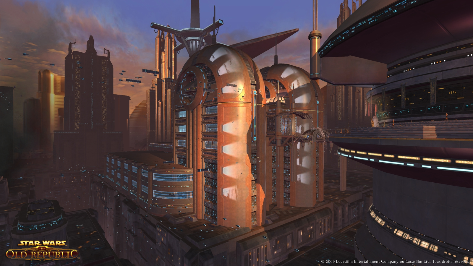 SW The Old Republic : Des images de Coruscant