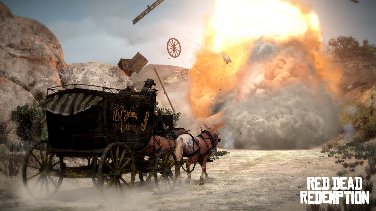 Red Dead Redemption : nouvelles images venues de l'Ouest