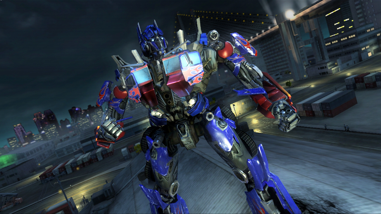 The new Transformers in a trailer