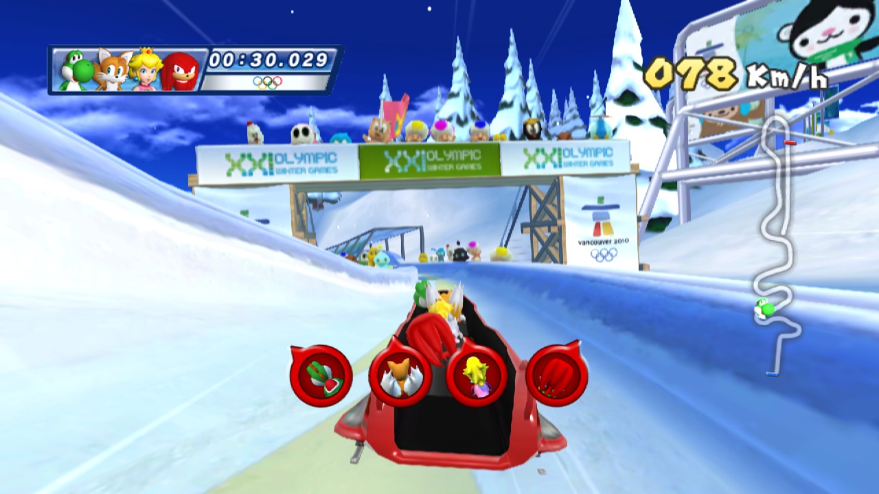 Mario & Sonic at the Olympic Winter : pics and trailer