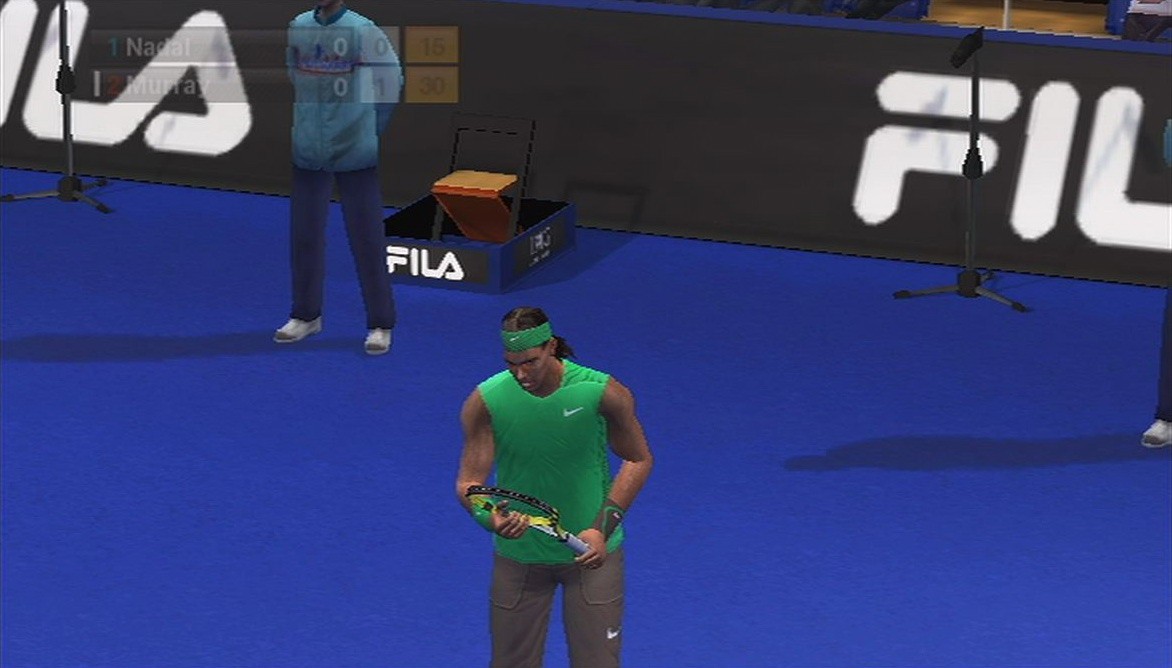 Virtua Tennis 2009 : Wii version shows