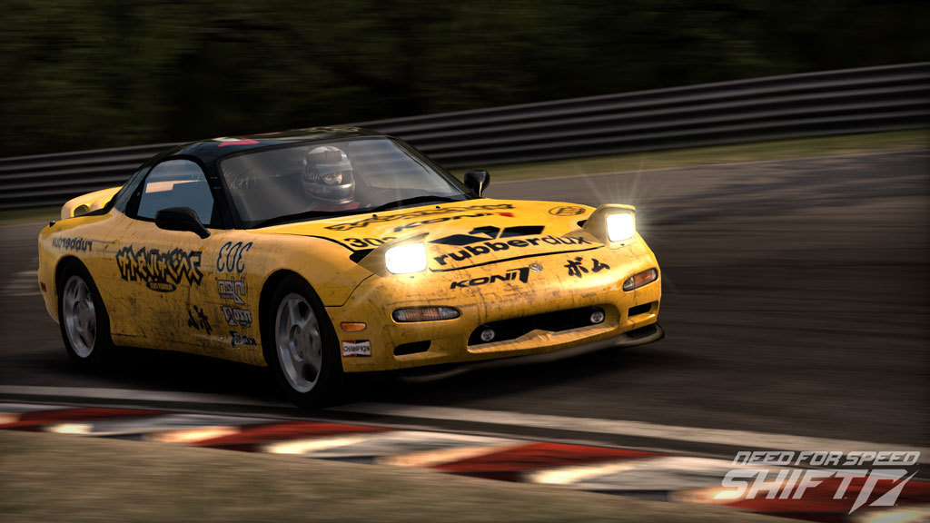 Need for Speed Shift illustrated