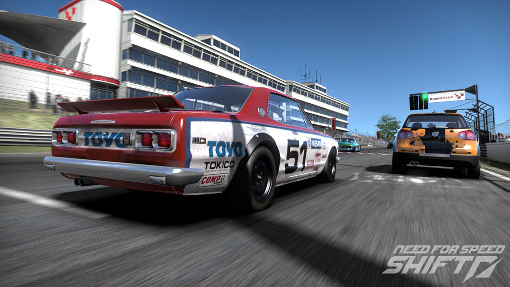 Need for Speed Shift illustrated