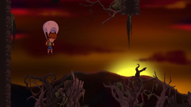 A Boy and his Blob : 2D power