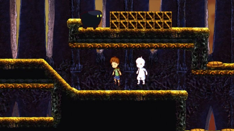 A Boy and his Blob : 2D power