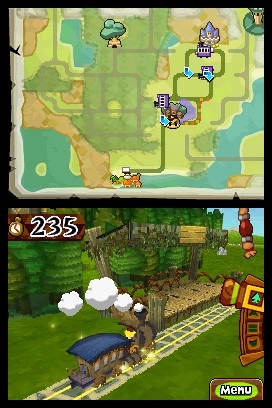 Des images pleines d'infos pour Zelda DS